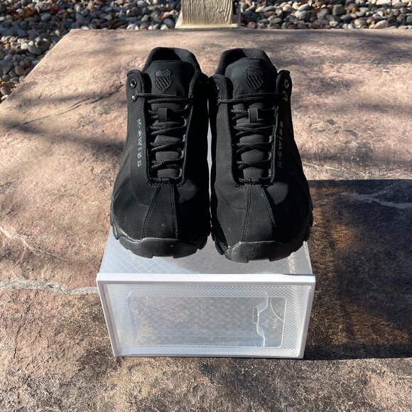 K SWISS ALL BLACK ST329 CMF SIZE 11 - Picture 4 of 10